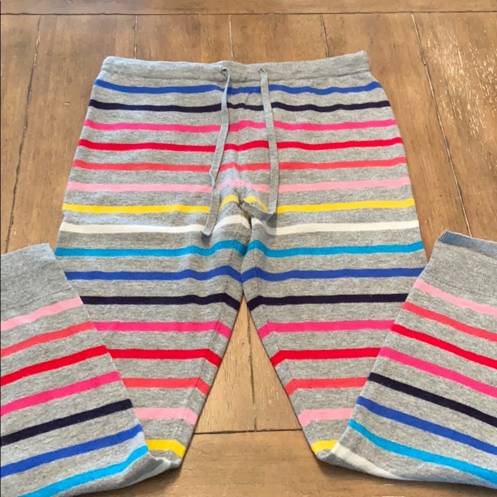 Striped sweater joggers